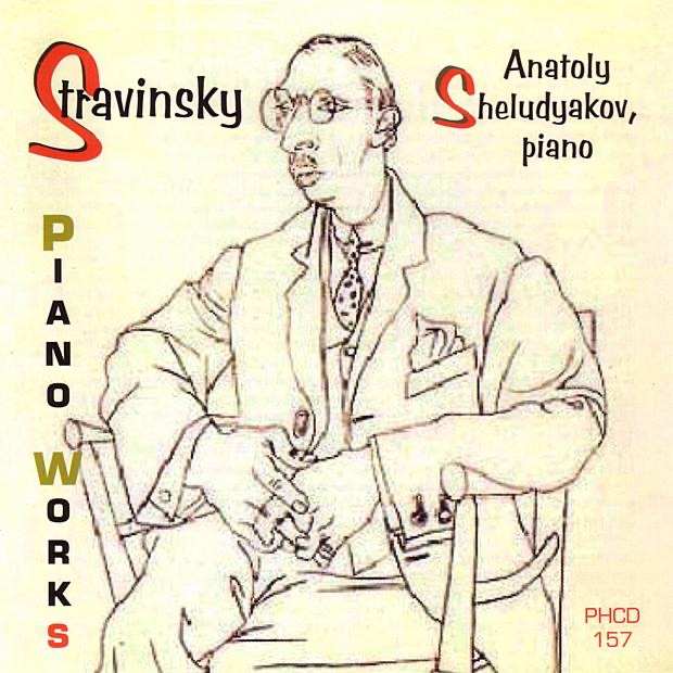Stravinsky: Piano Works by Anatoly Sheludyakov album cover