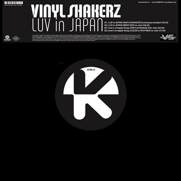 Luv In Japan / Love's a Fragile Thing by Vinylshakerz album cover