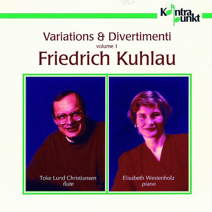 Kuhlau: Variations & Divertimenti, Vol. 1 by Elisabeth Westenholz & Toke Lund Christiansen album cover
