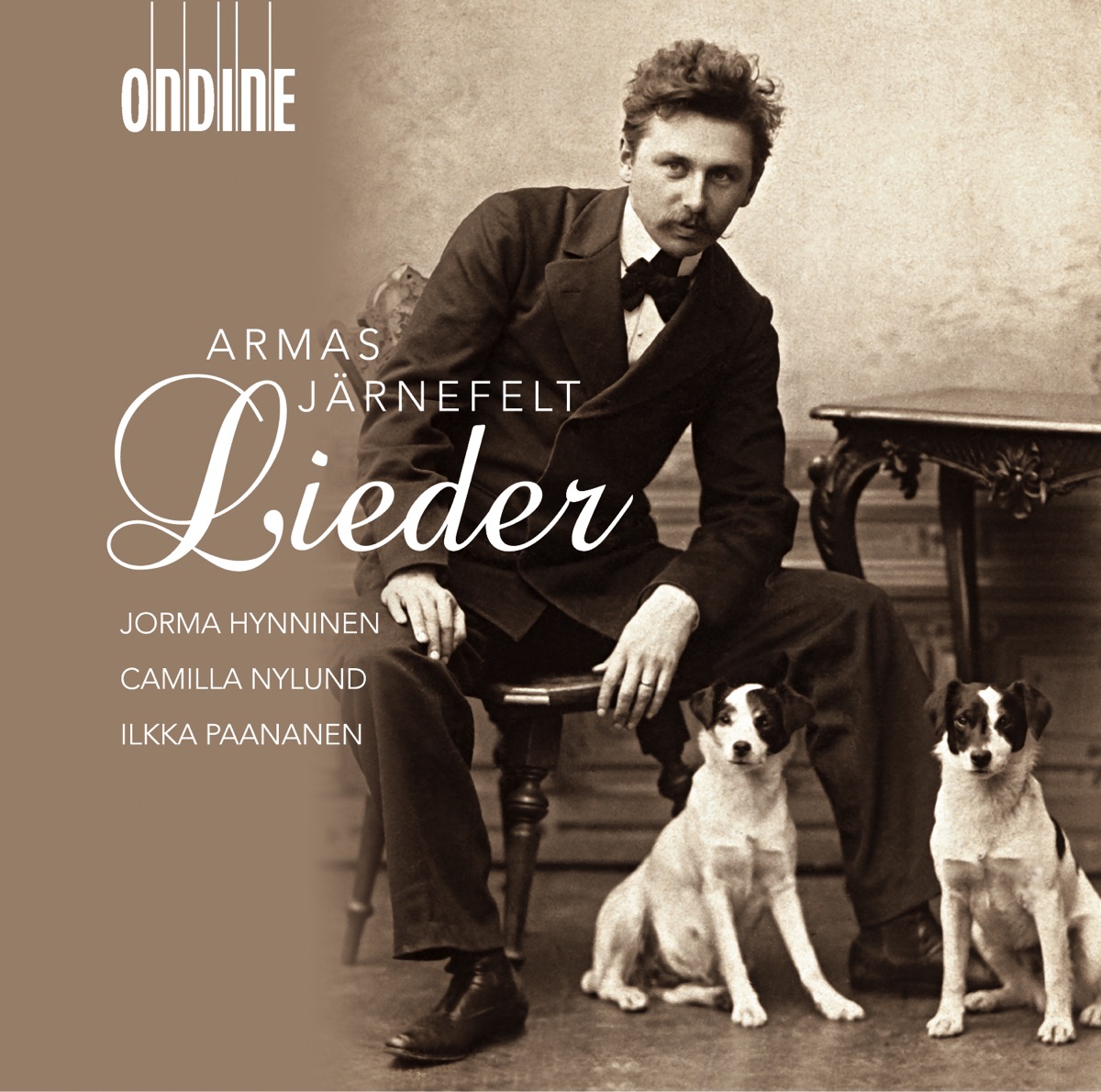 Järnefelt: Lieder by Ilkka Paananen, Jorma Hynninen & Camilla Nylund album cover