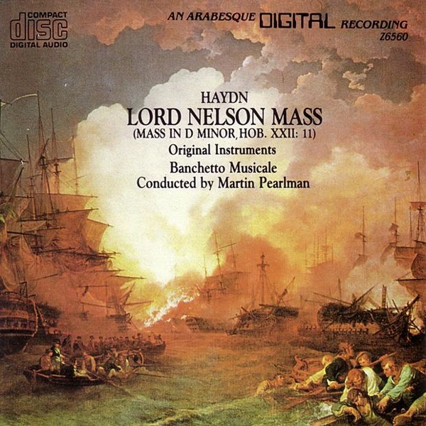 Haydn: Lord Nelson Mass by Banchetto Musicale & Martin Pearlman album cover