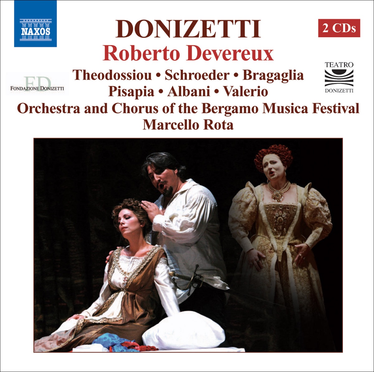 Donizetti: Roberto Devereux (Bergamo Musica Festival, 2006) by Bergamo Musica Festival Chorus, Marcello Rota & Bergamo Musica Festival Orchestra album cover
