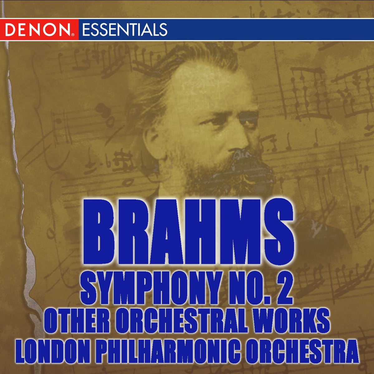 Brahms: Second Symphony and Tragic Overture by London Philharmonic Orchestra album cover