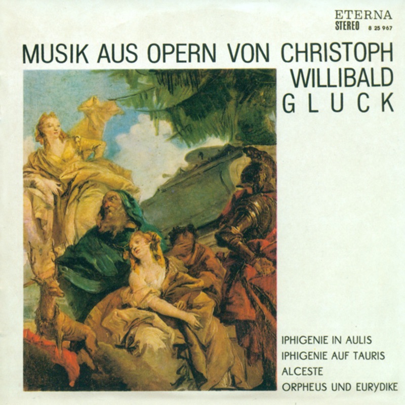 Gluck: Music from Operas by Staatskapelle Berlin, Gewandhausorchester Leipzig, Arthur Apelt, Berlin State Opera Chorus, Elisabeth Rose, Grace Bumbry, Horst Förster, MDR Leipzig Radio Choir, Rolf Kühne & Václav Neumann album cover