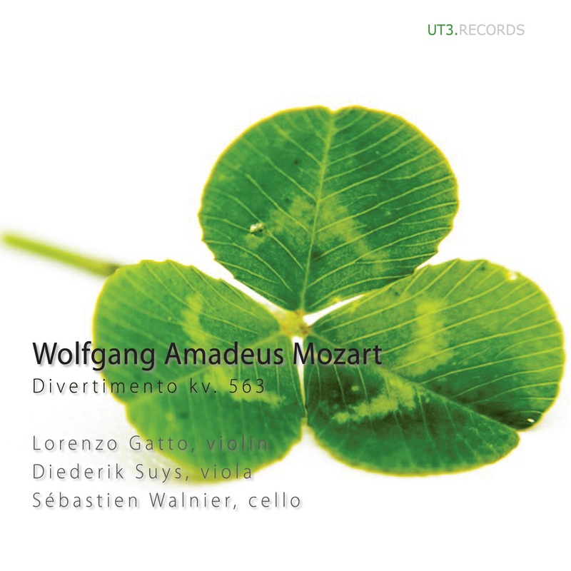 Mozart: Divertimento, K. 563 by Lorenzo Gatto, Diederik Suys & Sébastien Walnier album cover