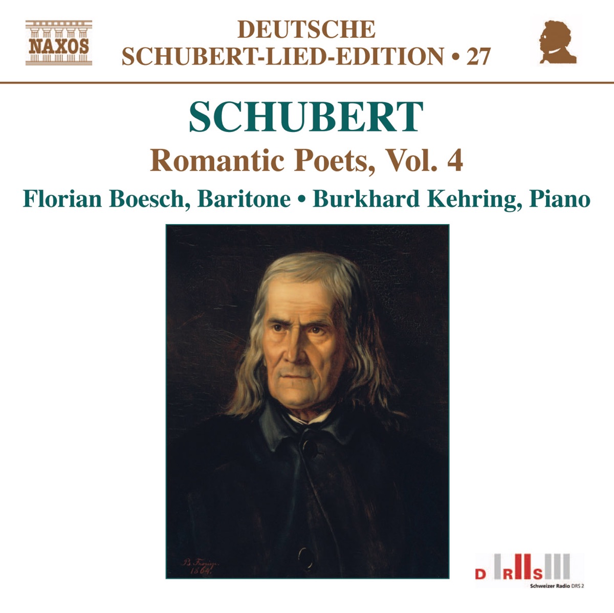 Schubert: Lied Edition 27 - Romantic Poets, Vol. 4 by Burkhard Kehring & Florian Boesch album cover