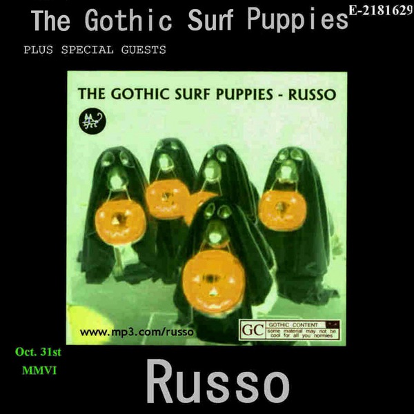 The Gothic Surf Puppies by Russo album cover
