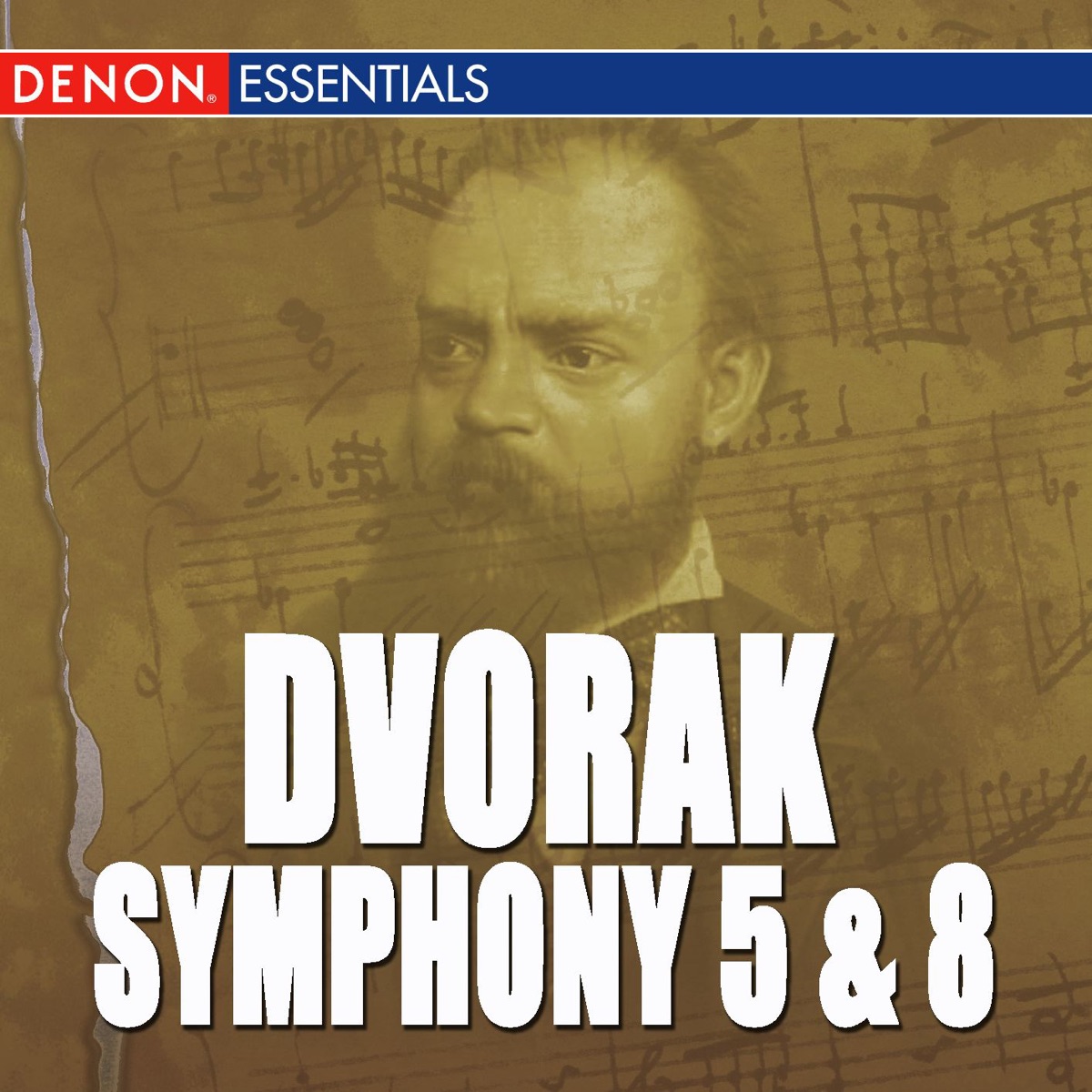 Dvorak: Symphony Nos. 5 & 8 by South German Philharmonic Orchestra album cover