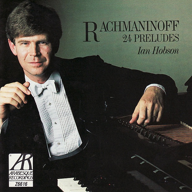 Rachmaninov: 24 Preludes by Ian Hobson album cover