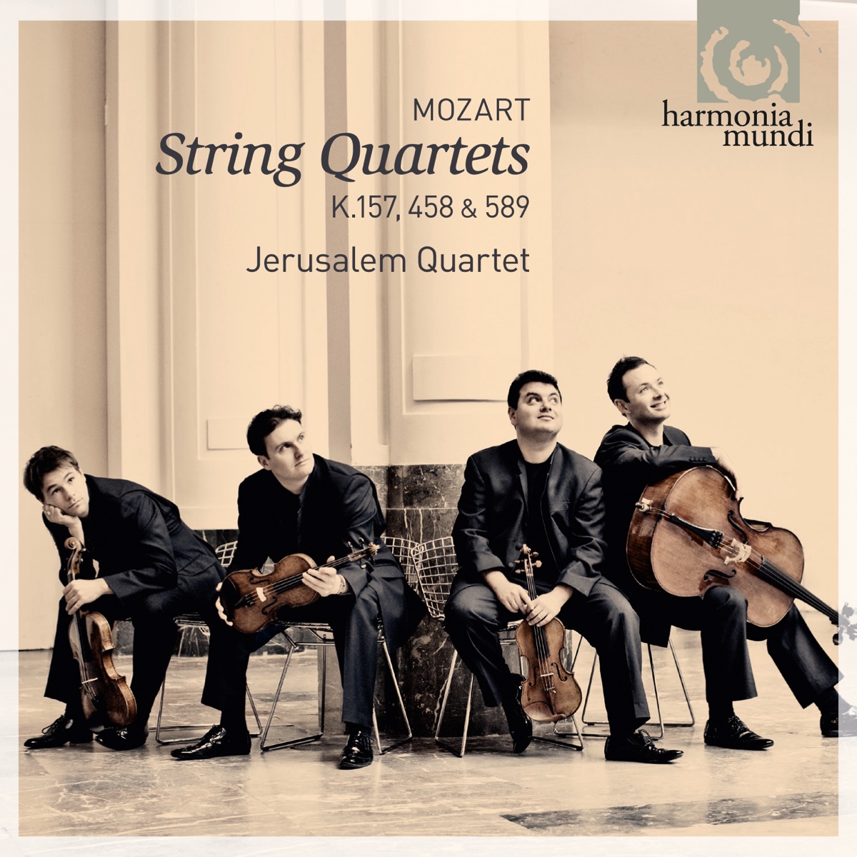 Mozart: String Quartets by Jerusalem Quartet album cover