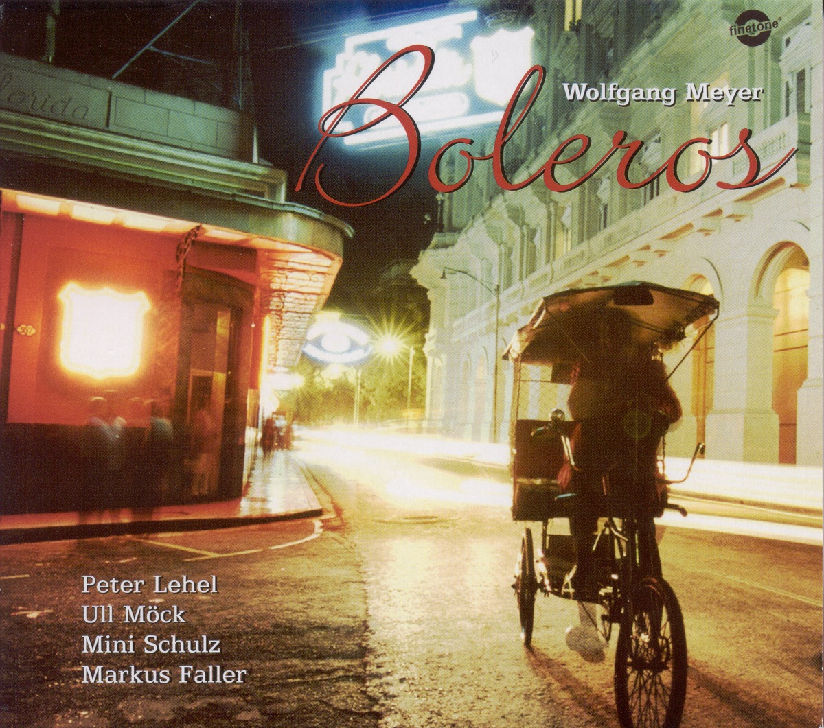 Boleros by Wolfgang Meyer & Peter Lehel Quartet album cover