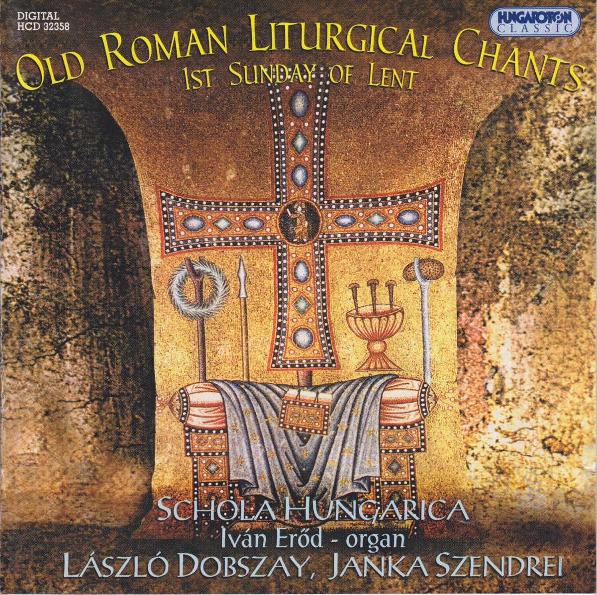 Old Roman Liturgical Chants by Schola Hungarica album cover