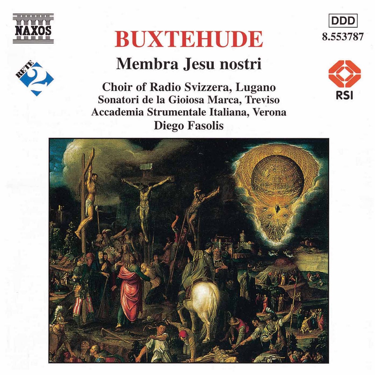 Buxtehude: Membra Jesu Nostri by Accademia Instrumentale Italiana & Roberto Balconi album cover