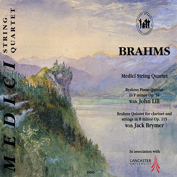 Brahms: Piano Quintet in F Minor & Quintet for Clarinet and Strings in B Minor by Medici String Quartet album cover