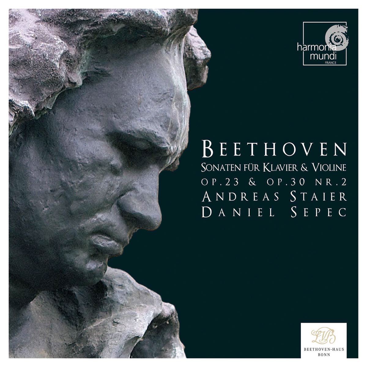 Beethoven: Sonates pour Piano et Violon by Andreas Staier & Daniel Sepec album cover