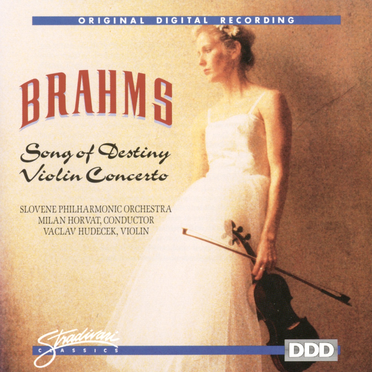 Song of Destiny, Violin Concerto by Vaclav Hudecek, Slovene Philharmonic Orchestra & Milan Horvat album cover