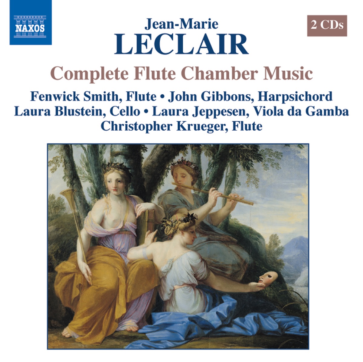 Leclair: Chamber Music With Flute (Complete) by Fenwick Smith album cover