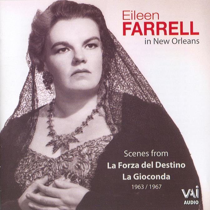 Eileen Farrell In New Orleans (Scenes from La Forza del Destino and La Giocanda) by Eileen Farrell, Orchestra and Chorus of The New Orleans Opera & Renato Cellini album cover