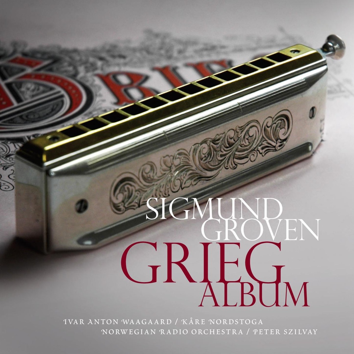 Grieg Album by Sigmund Groven album cover