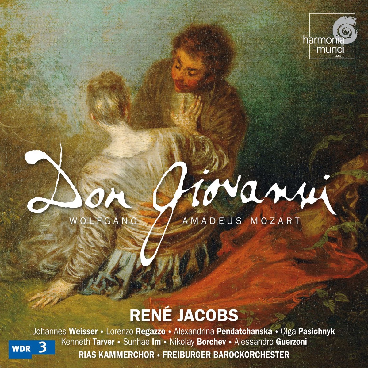 Mozart: Don Giovanni by Freiburger Barockorchester, Lorenzo Regazzo & René Jacobs album cover