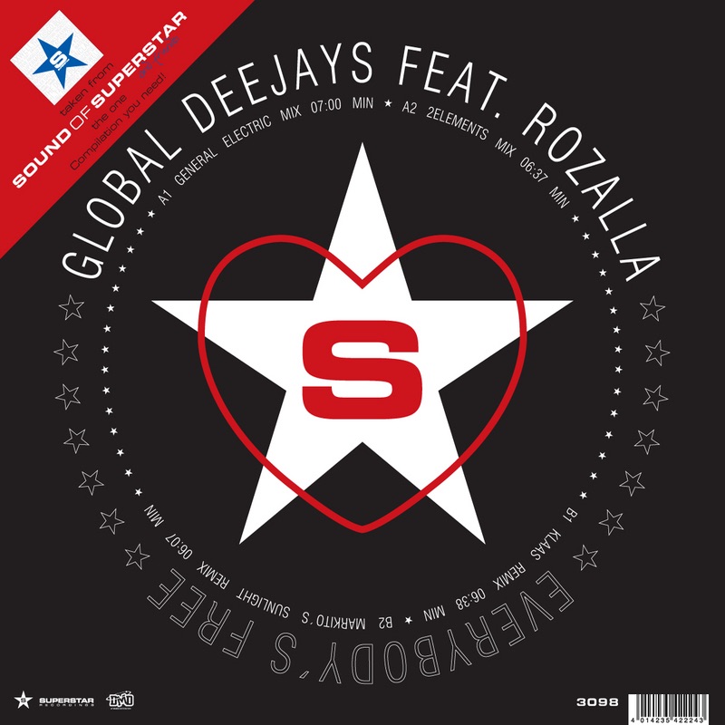 Everybody's Free (feat. Rozalla) - EP by Global Deejays album cover