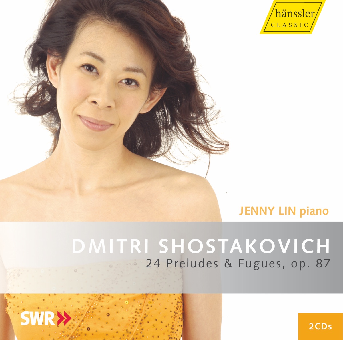 Shostakovich, D.: 24 Preludes and Fugues, Op. 87 by Jenny Lin album cover