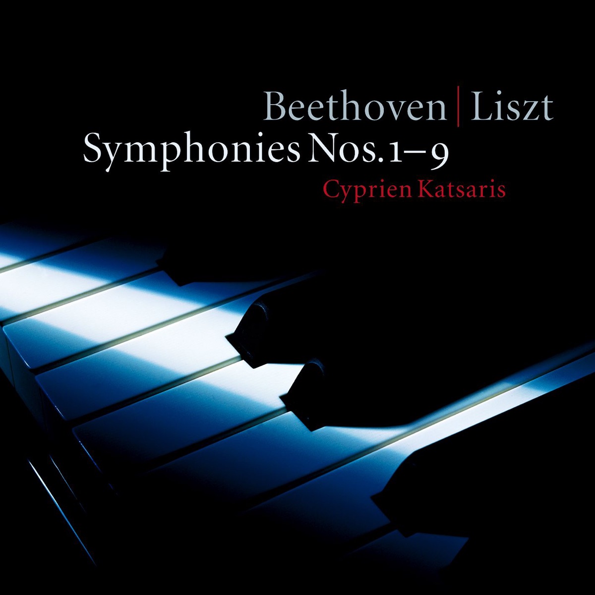 Beethoven (Arr. for Piano by Liszt): Symphonies Nos. 1 - 9 by Cyprien Katsaris album cover