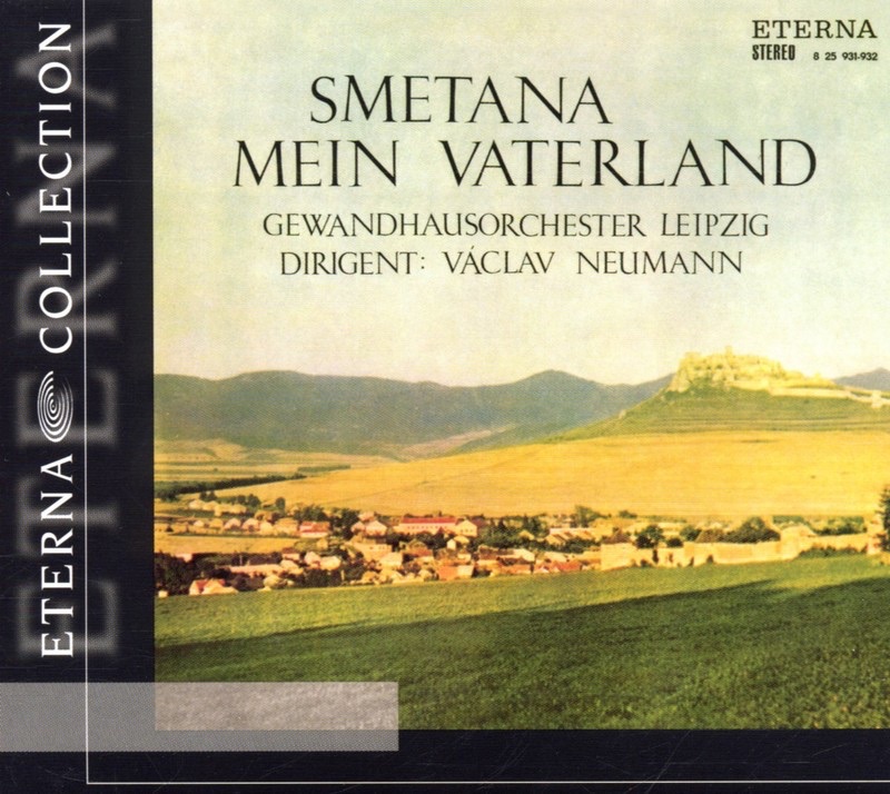 Smetana: Má Vlast by Gewandhausorchester Leipzig & Václav Neumann album cover