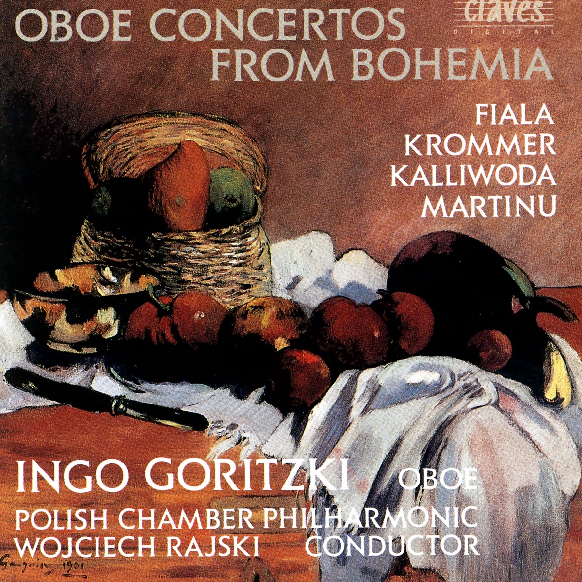 Oboe Concertos from Bohemia by Ingo Goritzki, Polish Chamber Philharmonic & Wojciech Rajski album cover