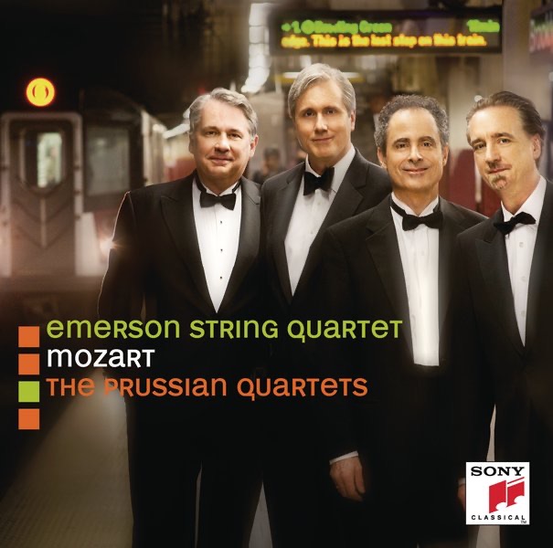 Mozart: Prussian Quartets by Emerson String Quartet album cover