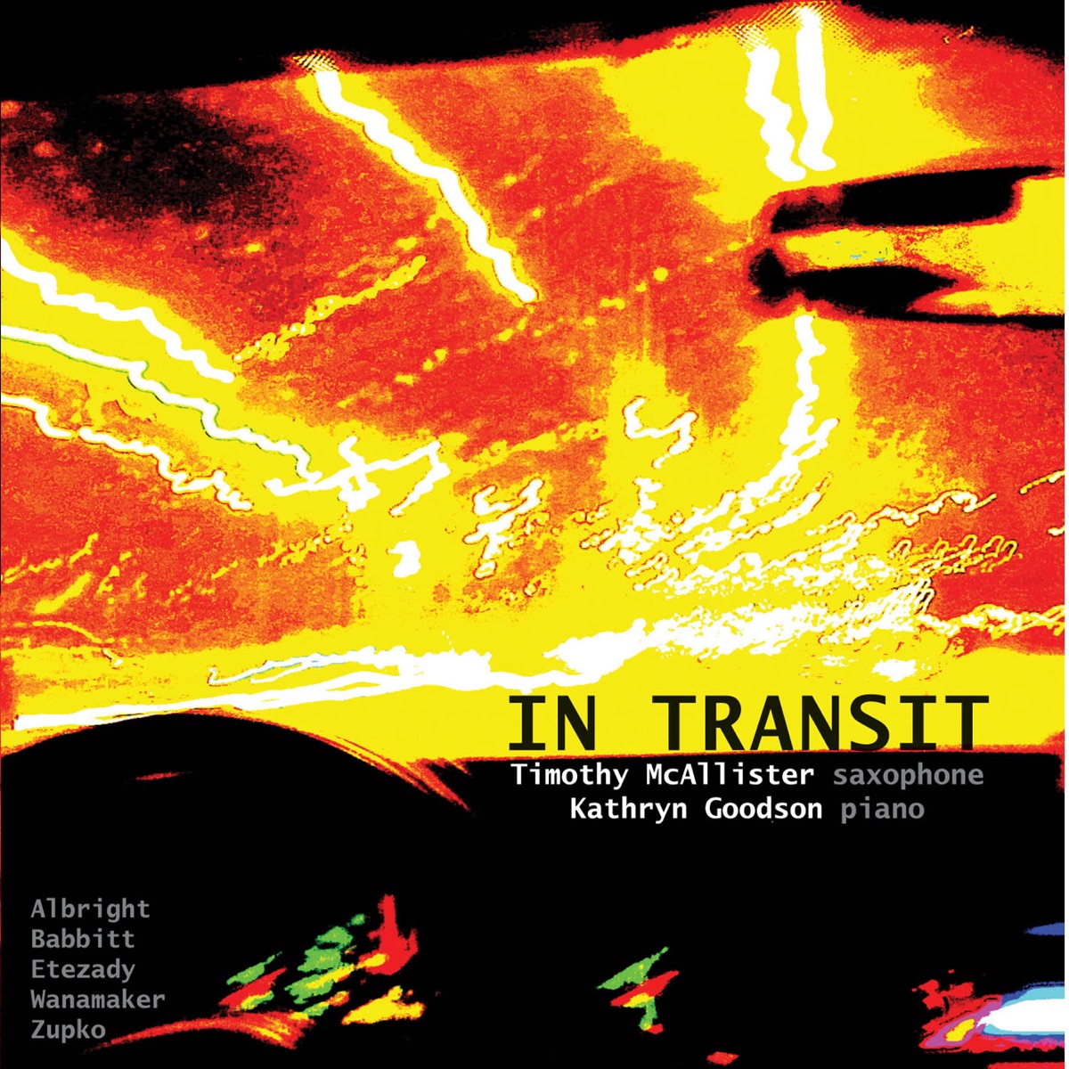 In Transit by Kathryn Goodson & Timothy McAllister album cover