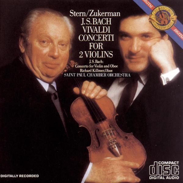 Bach & Vivaldi: Concertos for Two Violins by Isaac Stern, Layton James, Pinchas Zukerman, Richard Killmer & The Saint Paul Chamber Orchestra album cover
