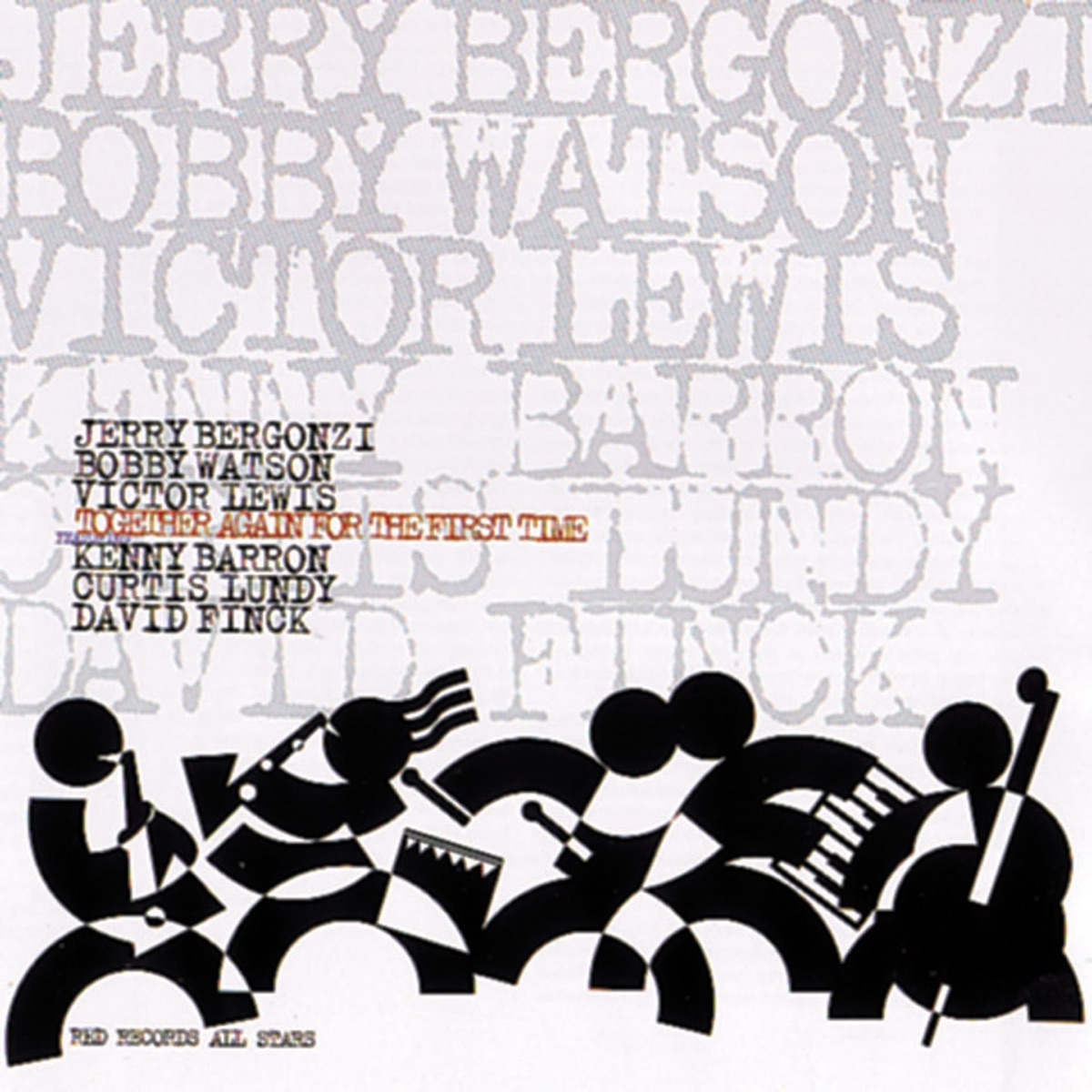 Together Again for the First Time by Jerry Bergonzi, BOBBY WATSON & Victor Lewis album cover