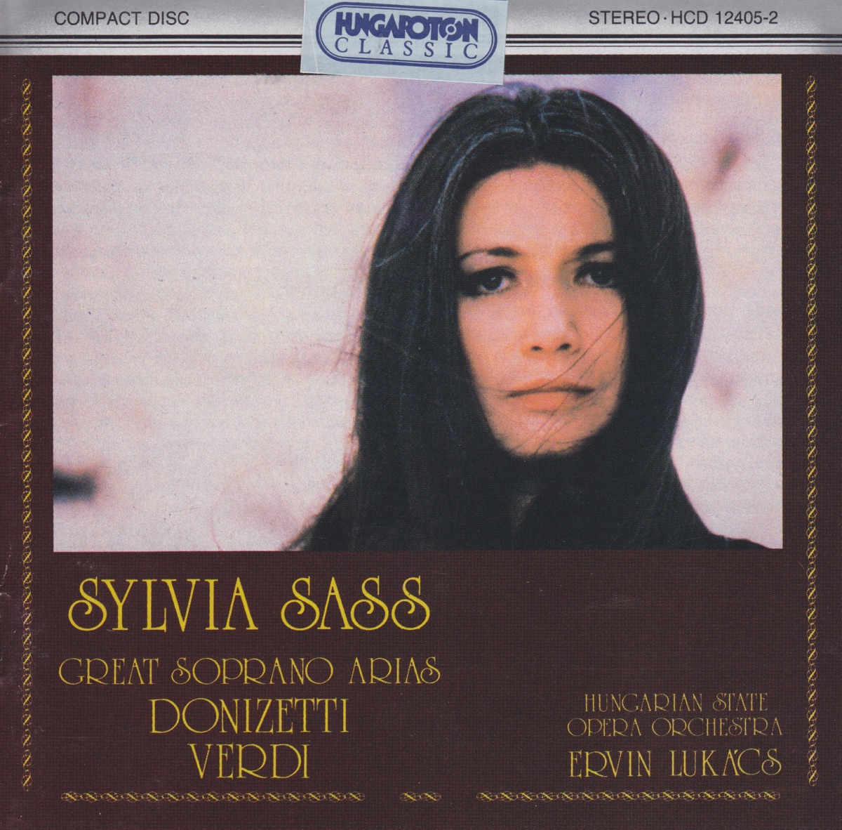 Great Soprano Arias - Sylvia Sass by Sylvia Sass, Ervin Lukács & Hungarian State Orchestra album cover