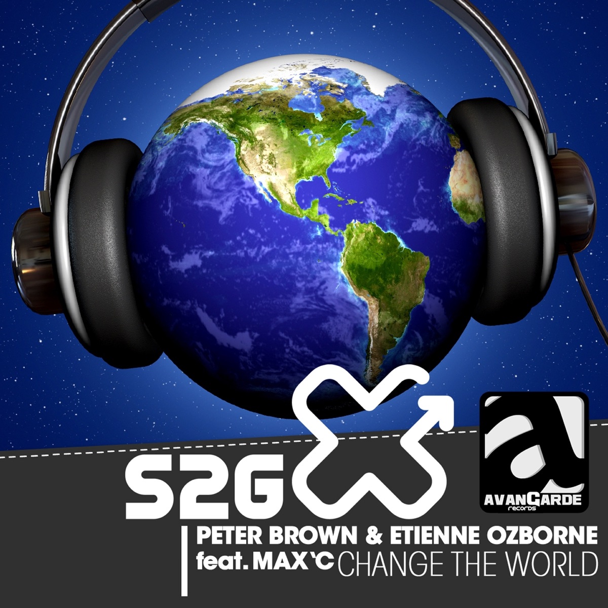 Change the World (feat. Max C) by Peter Brown & Etienne Ozborne album cover