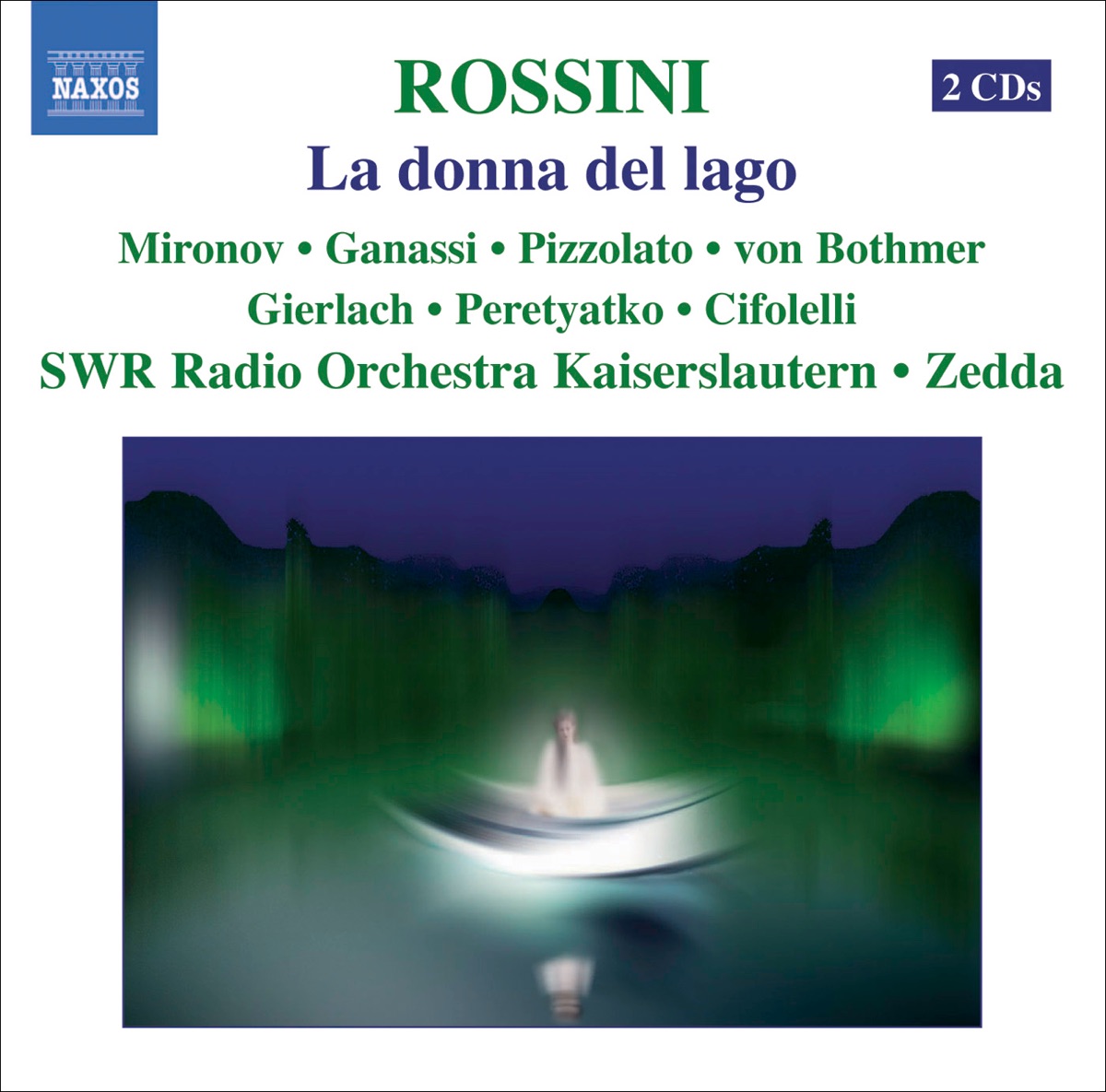 Rossini: La Donna del Lago by The Prague Chamber Choir, Wojtek Gierlach, Alberto Zedda & SWR Rundfunkorchester Kaiserslautern album cover
