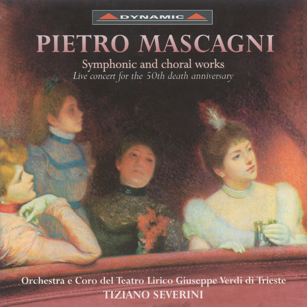 Mascagni: Symphonic and Choral Works by Tiziano Severini, Teatro Lirico Orchestra & Teatro Lirico Chorus album cover
