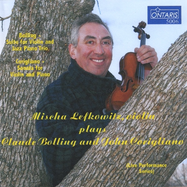 Claude Bolling and John Corigliano by Mischa Lefkowitz album cover