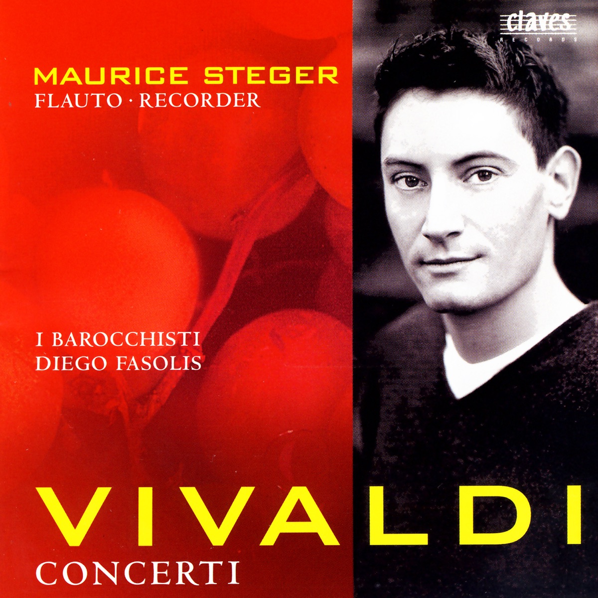 Vivaldi: Concertos by Diego Fasolis, I Barocchisti & Maurice Steger album cover