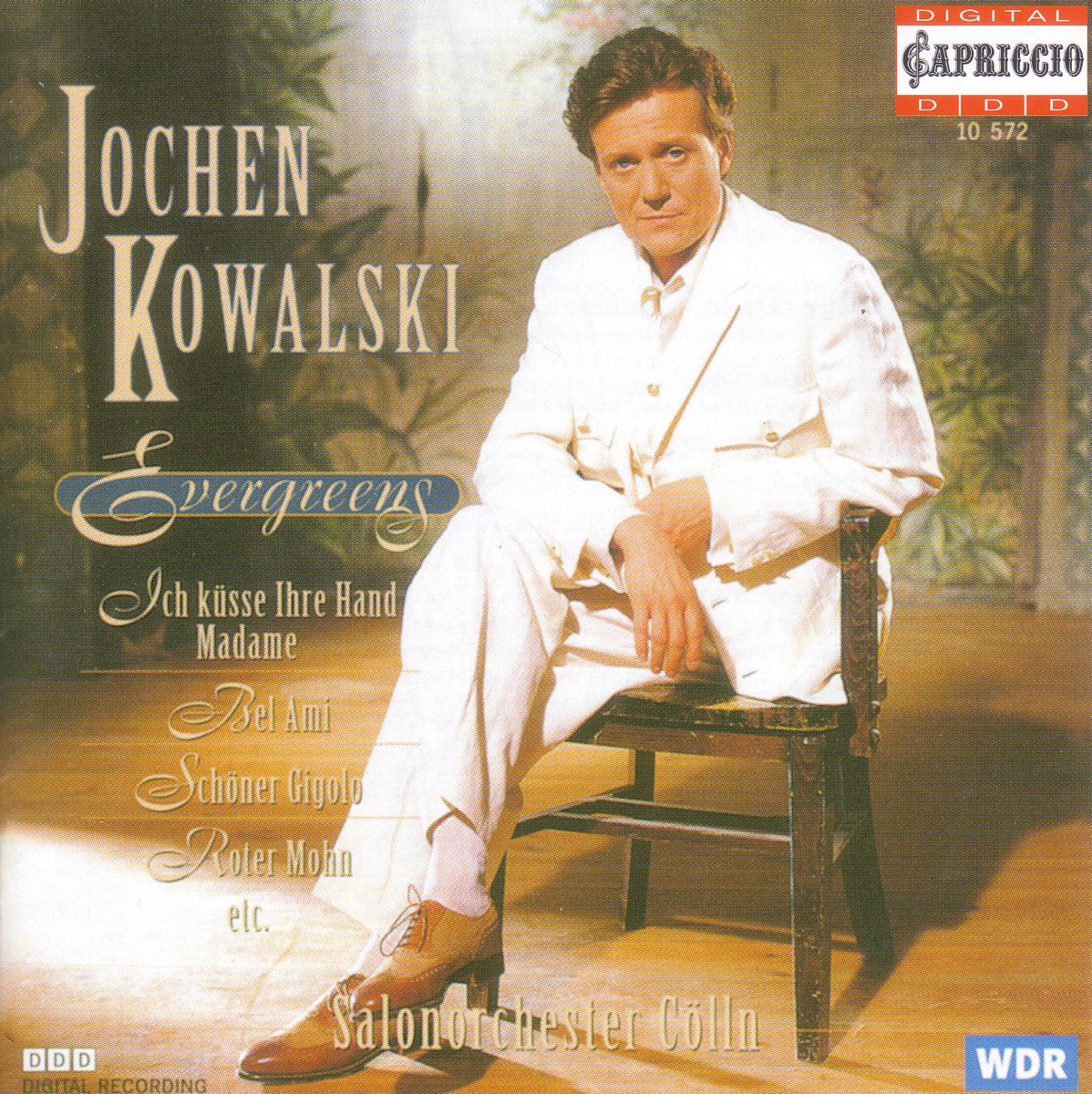 Vocal Recital: Kowalski, Jochen - Erwin, R. - Jary, M. - Schultze, N. - Doelle, F. - Mackeben, T. - Casucci, L. - Benatzky, R. (Evergreens) by Jochen Kowalski, Cologne Salon Orchestra, Daniel Morgenroth & Wilhelm Neuhaus album cover