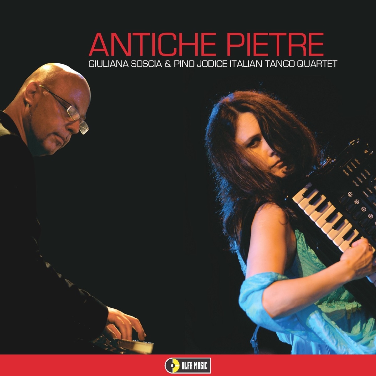 Antiche pietre by Giuliana Soscia & Pino Jodice Italian Tango Quartet album cover