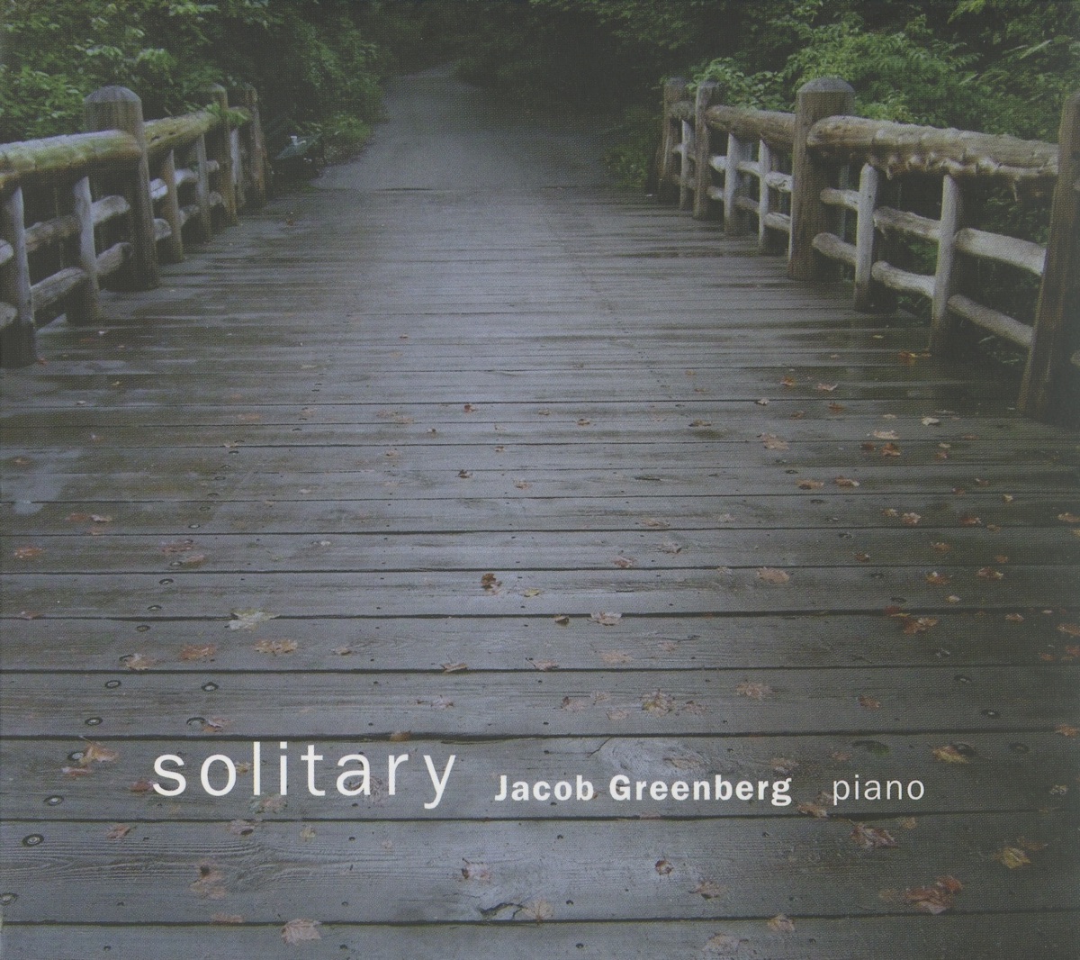 Solitary by Jacob Greenberg album cover