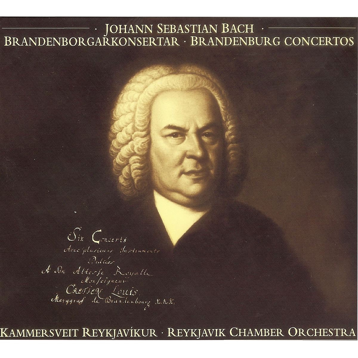 Bach: Brandenburg Concertos by Jaap Schröder & Reykjavik Chamber Orchestra album cover