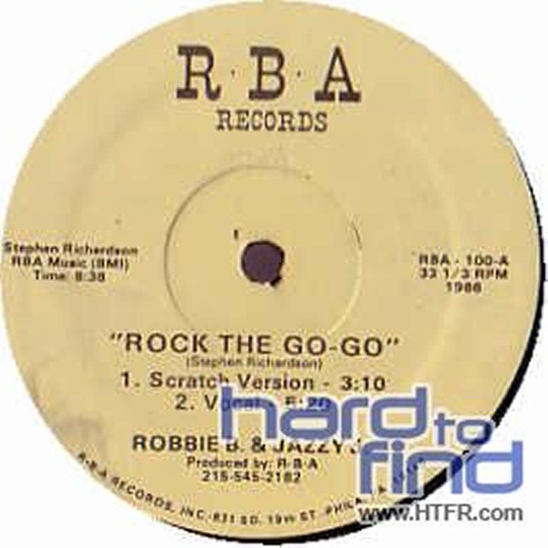 Rock the Go Go - Single by Robbie B. & Jazzy J. album cover