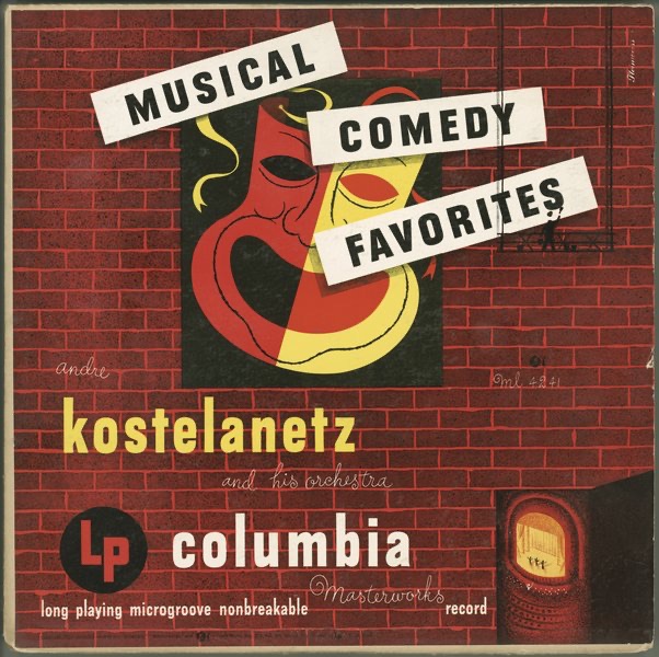 Musical Comedy Favorites by André Kostelanetz album cover