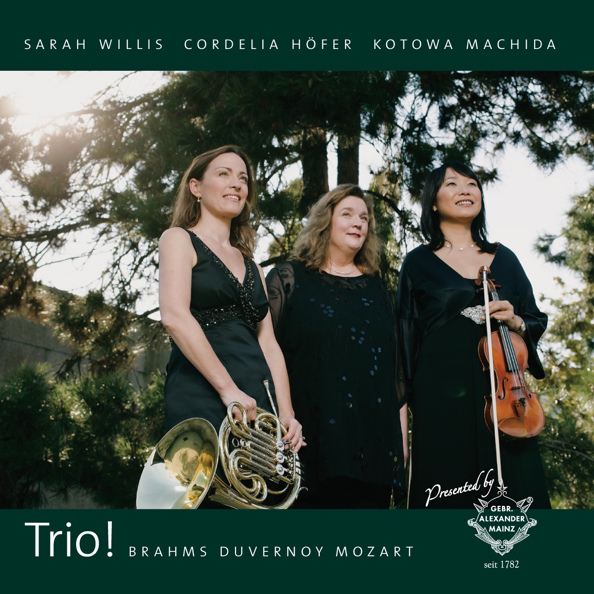 Trio! by Sarah Willis, Cordelia Hoefer & Kotowa Machida album cover