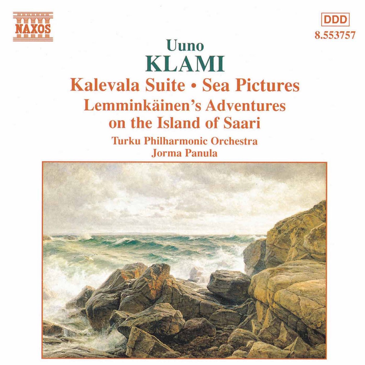 Klami: Kalevala Suite - Sea Pictures by Turku Philharmonic Orchestra album cover