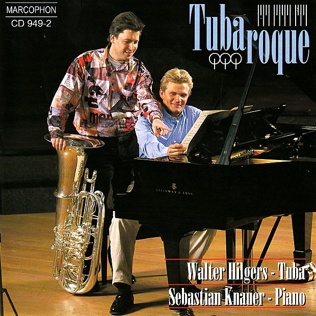 Tubaroque by Walter Hilgers & Sebastian Knauer album cover