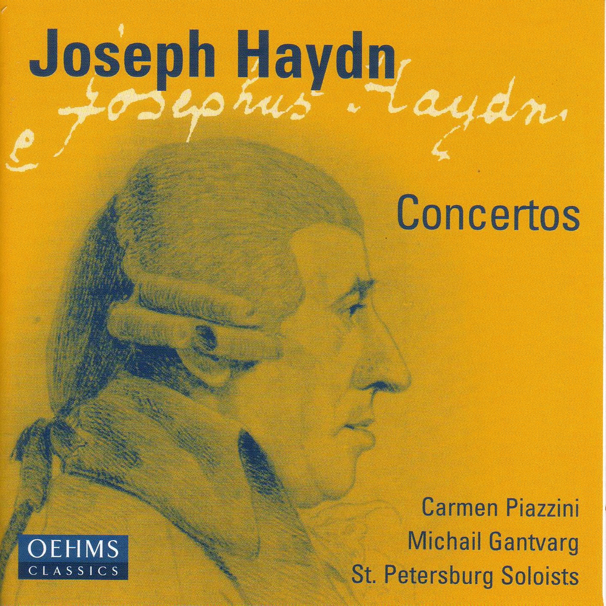 Haydn: Violin Concerto In G Major - Piano Concerto In D Major - Concerto for Violin and Piano by Michail Gantvarg, St. Petersburg Soloists & Carmen Piazzini album cover