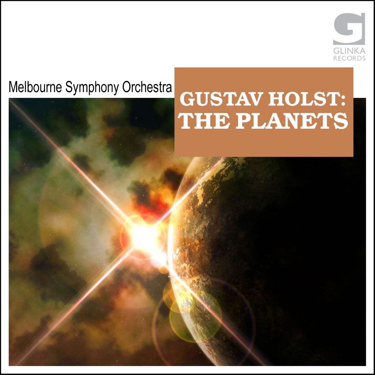 Gustav Holst: The Planets. Dvorak: New world by The Melbourne Symphony Orchestra & José Serebrier album cover